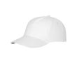 Casquette en coton disponible en couleurs couleur blanc