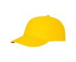 Casquette en coton disponible en couleurs couleur jaune