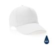 Casquette fabriquée en coton recyclé couleur blanc