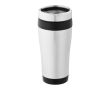 Mug isotherme publicitaire bicolore couleur noir