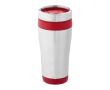 Mug isotherme publicitaire bicolore couleur rouge