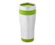 Mug isotherme publicitaire bicolore couleur lime