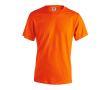 Tee shirt personnalisé pour adultes 150 g/m2 couleur orange