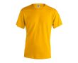 Tee shirt personnalisé pour adultes 150 g/m2 couleur jaune foncé