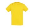 T-shirt basique personnalisable pour cadeaux couleur jaune foncé
