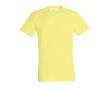 T-shirt basique personnalisable pour cadeaux couleur jaune clair