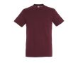 T-shirt basique personnalisable pour cadeaux couleur grenat