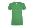 T-shirt femme en coton pour entreprises couleur vert