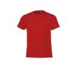 T-shirt avec une taille enfant à offrir couleur rouge