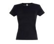 T-shirt coupe femme personnalisable couleur noir