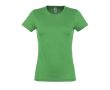 T-shirt coupe femme personnalisable couleur vert