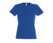 T-shirt coupe femme personnalisable couleur bleu roi