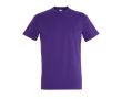 T-shirt basique à imprimer avec le logo couleur violet