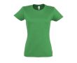 T-shirt femme personnalisé pour entreprise couleur vert