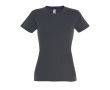 T-shirt femme personnalisé pour entreprise couleur titan
