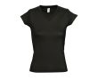 T-shirt femme pour cadeaux d'entreprise couleur noir