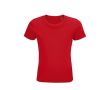 T-shirts écologiques pour cadeaux enfants couleur rouge