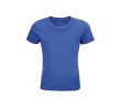 T-shirts écologiques pour cadeaux enfants couleur bleu roi