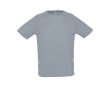 T-shirts de sport personnalisables couleur gris