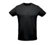 T-shirt unisexe pour cadeaux d'entreprise couleur noir
