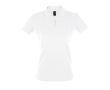 Polo personnalisable 100% coton couleur blanc