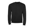 Sweat-shirt publicitaire en coton et polyester couleur noir