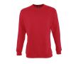 Sweat-shirt informel pour floqué le logo couleur rouge