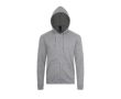 Sweat personnalisable avec capuche et logo couleur gris