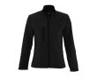 Veste personnalisée soft Shell pour femme couleur noir