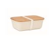Lunch box imprimée par gravure laser couleur beige