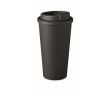 Mug takeaway publicitaire transportable couleur noir
