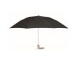 Parapluie pliable et réversible en RPET couleur noir