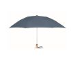 Parapluie pliable et réversible en RPET couleur bleu