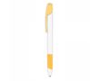 Stylo personnalisé avec grip couleur jaune