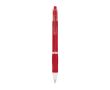 Stylo personnalisable avec logo coloré couleur rouge