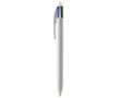 Stylo BIC® 4 couleurs personnalisable couleur blanc