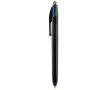 Stylo BIC® 4 couleurs personnalisable couleur noir