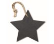 Décoration suspendue en forme d'étoile couleur noir