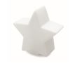 Étoile lumineuse personnalisable pour Noël couleur blanc