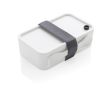 Boîte repas personnalisable avec cuichette couleur blanc