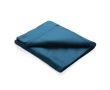 Couverture polaire personnalisée avec sac couleur bleu marine