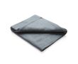 Couverture polaire personnalisée avec sac couleur gris