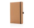 Carnet A5 avec couverture en liège couleur naturel