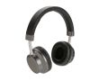 Casque audio sans fil en aluminium couleur gris
