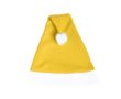 Bonnet papa Noël en couleurs vives couleur jaune