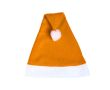 Bonnet papa Noël en couleurs vives couleur orange