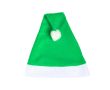 Bonnet papa Noël en couleurs vives couleur vert