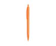 Stylo publicitaire monochrome coloré couleur orange