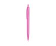 Stylo publicitaire monochrome coloré couleur rose