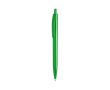 Stylo publicitaire monochrome coloré couleur vert